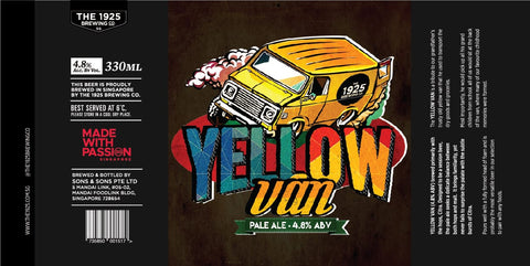 Yellow Van - Pale Ale - 4.8% ABV